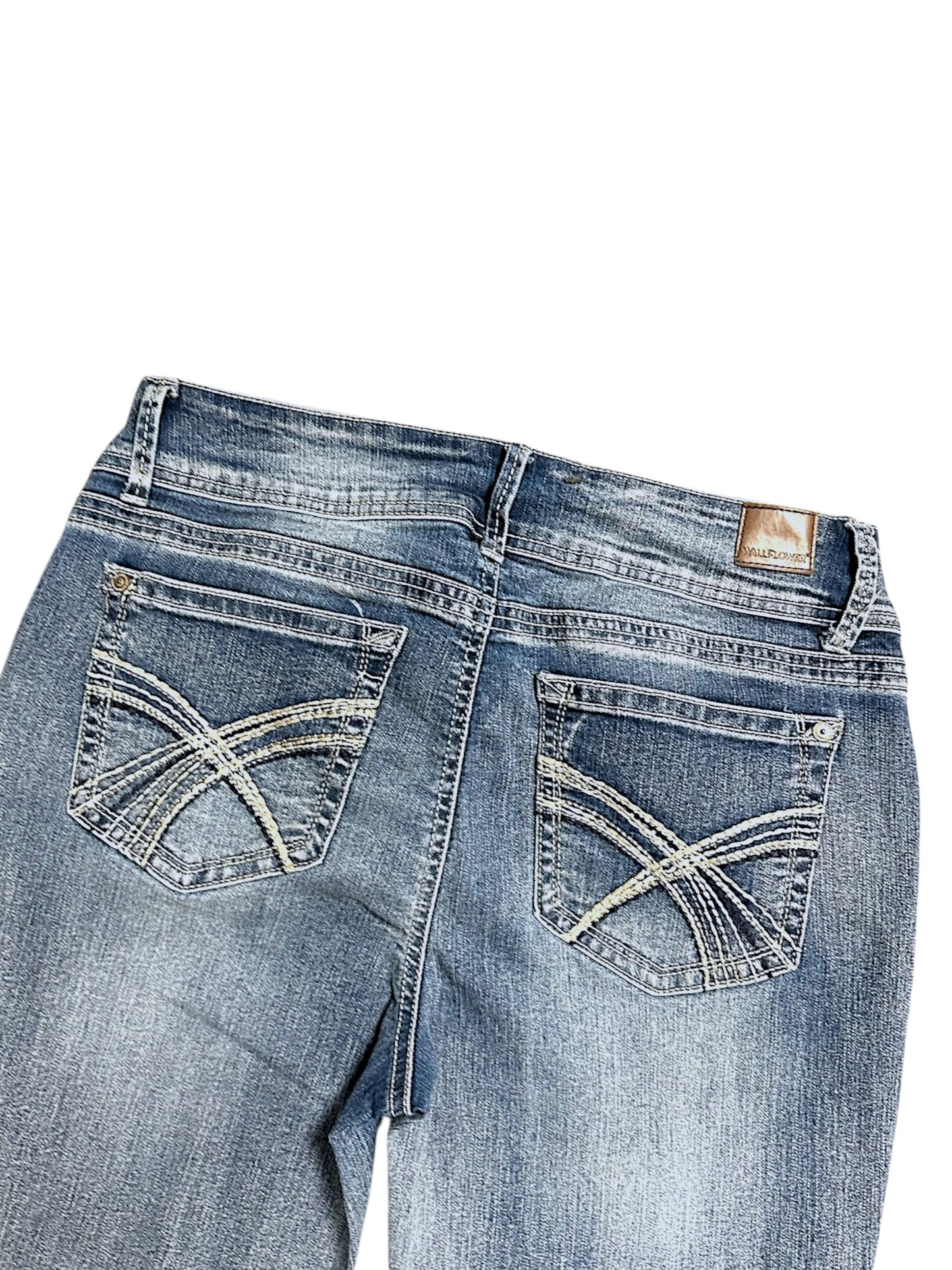 Vintage Wallflower Y2K Low Waist Bootcut / Flared Damenjeans (M)