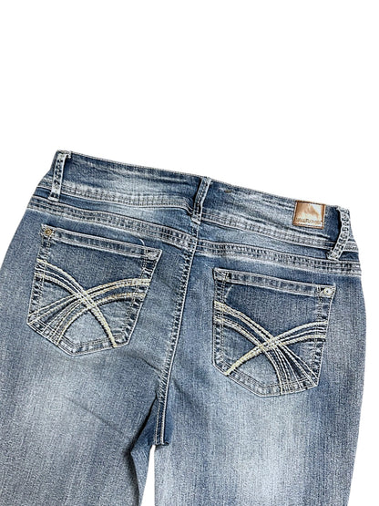 Vintage Wallflower Y2K Low Waist Bootcut / Flared Damenjeans (M)