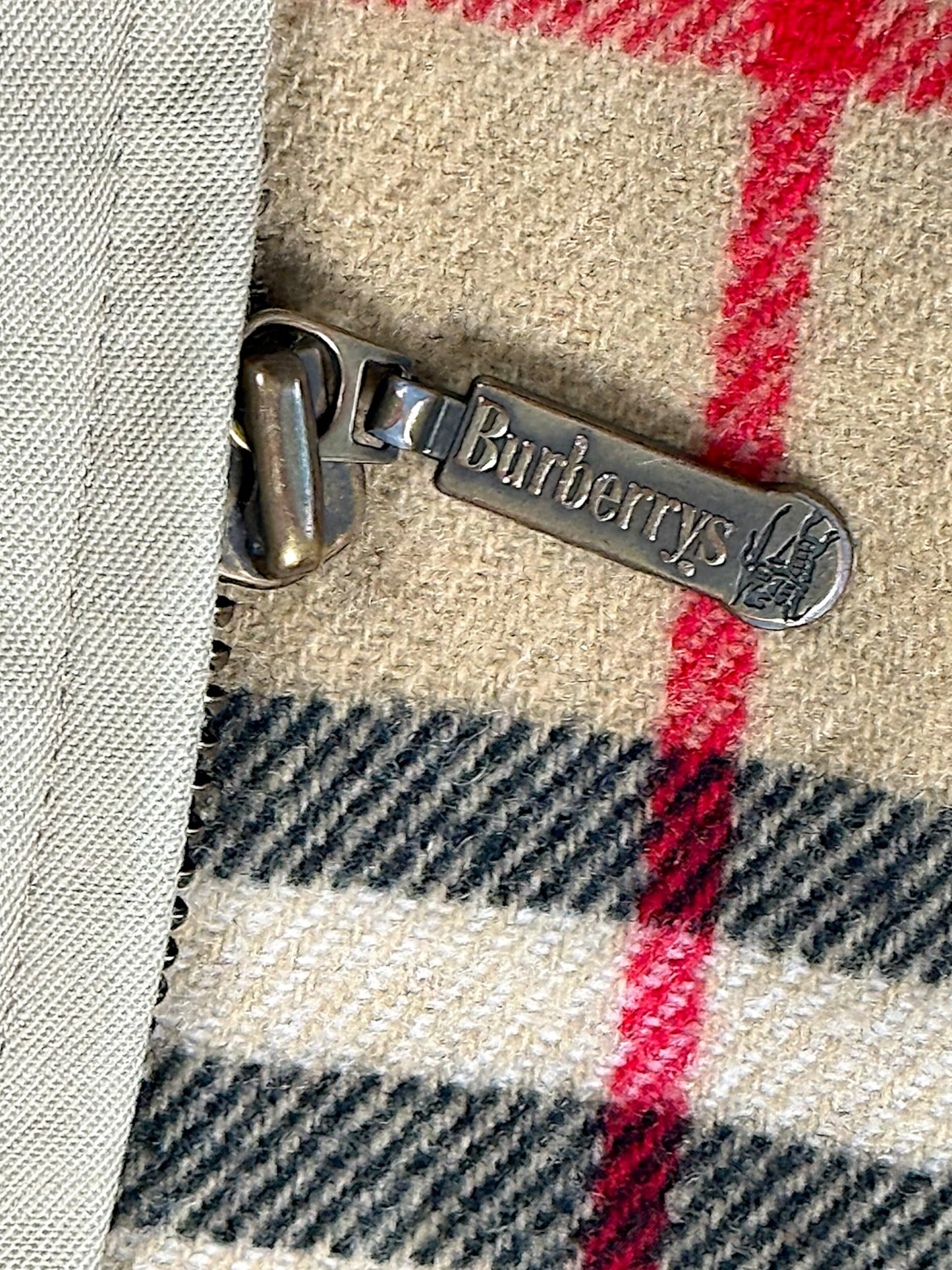 Vintage Burberry Y2K „monogram“ Harrington Jacke (L)