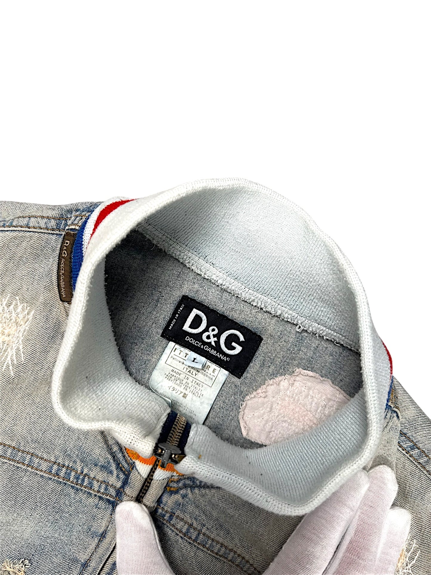 Vintage Dolce & Gabbana Y2K „Archive“ Jeansjacke (S)