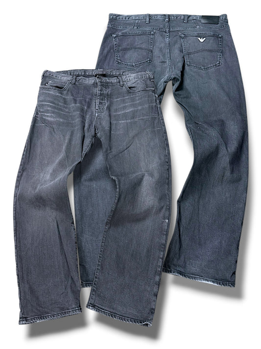 Vintage Armani Straight Leg Jeans (XL)