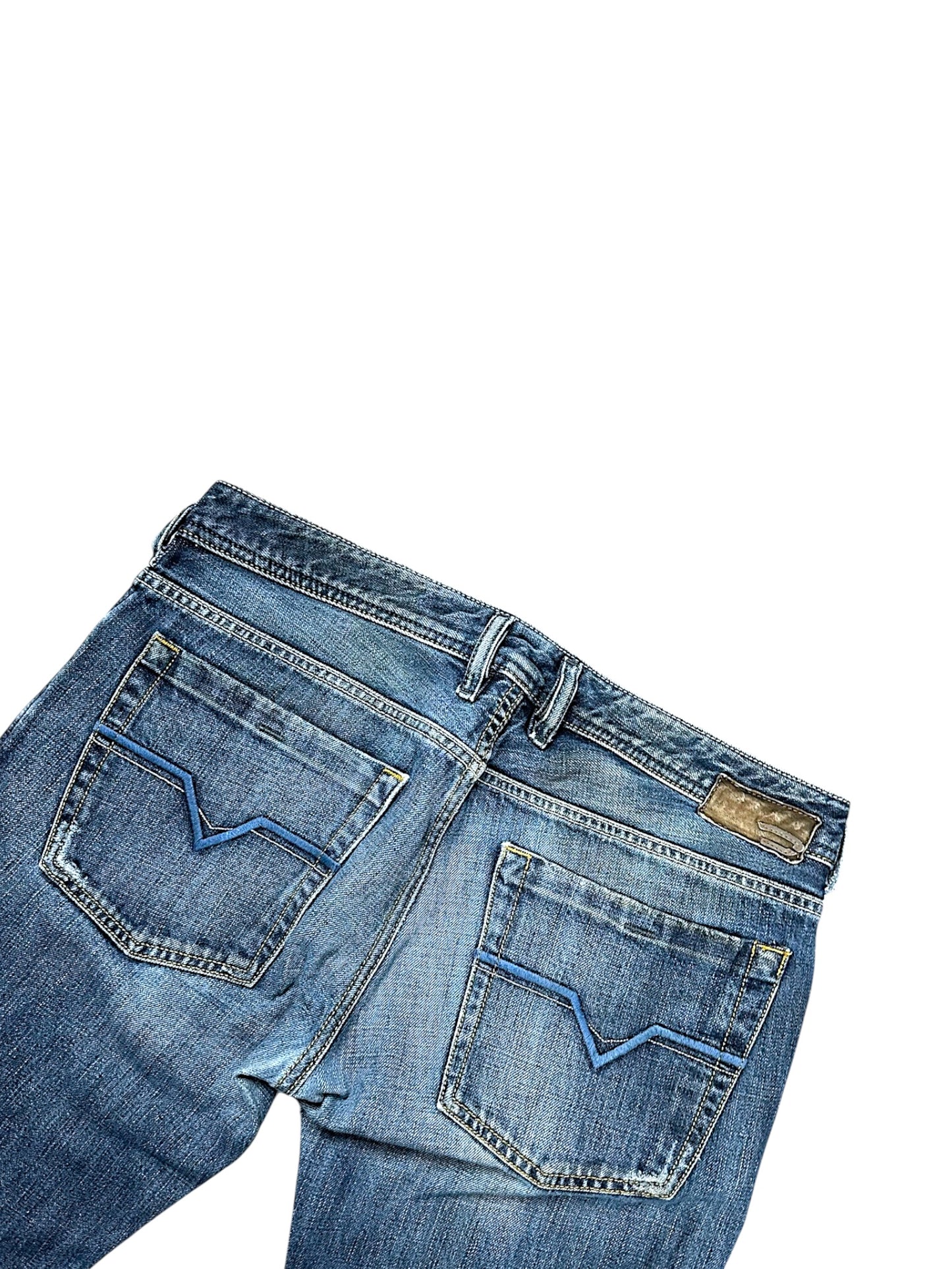 Vintage Diesel Y2K Flared Jeans (M)