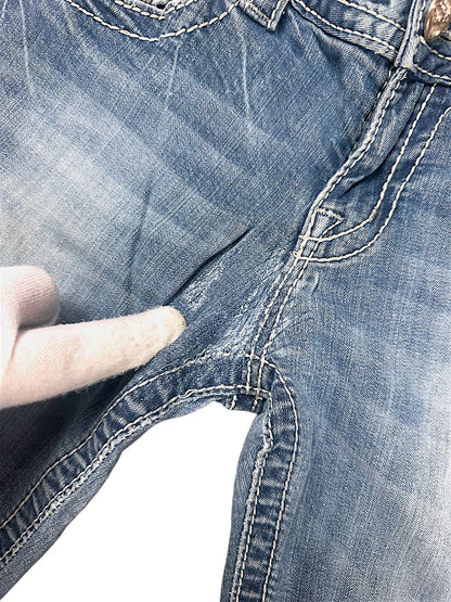 Vintage Miss Me Y2K Low Waist Bootcut / Flared Damenjeans (S)
