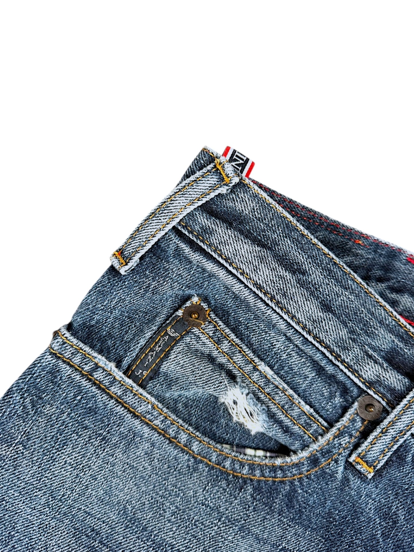 Vintage Armani Y2K Straight Leg Jeans (S)