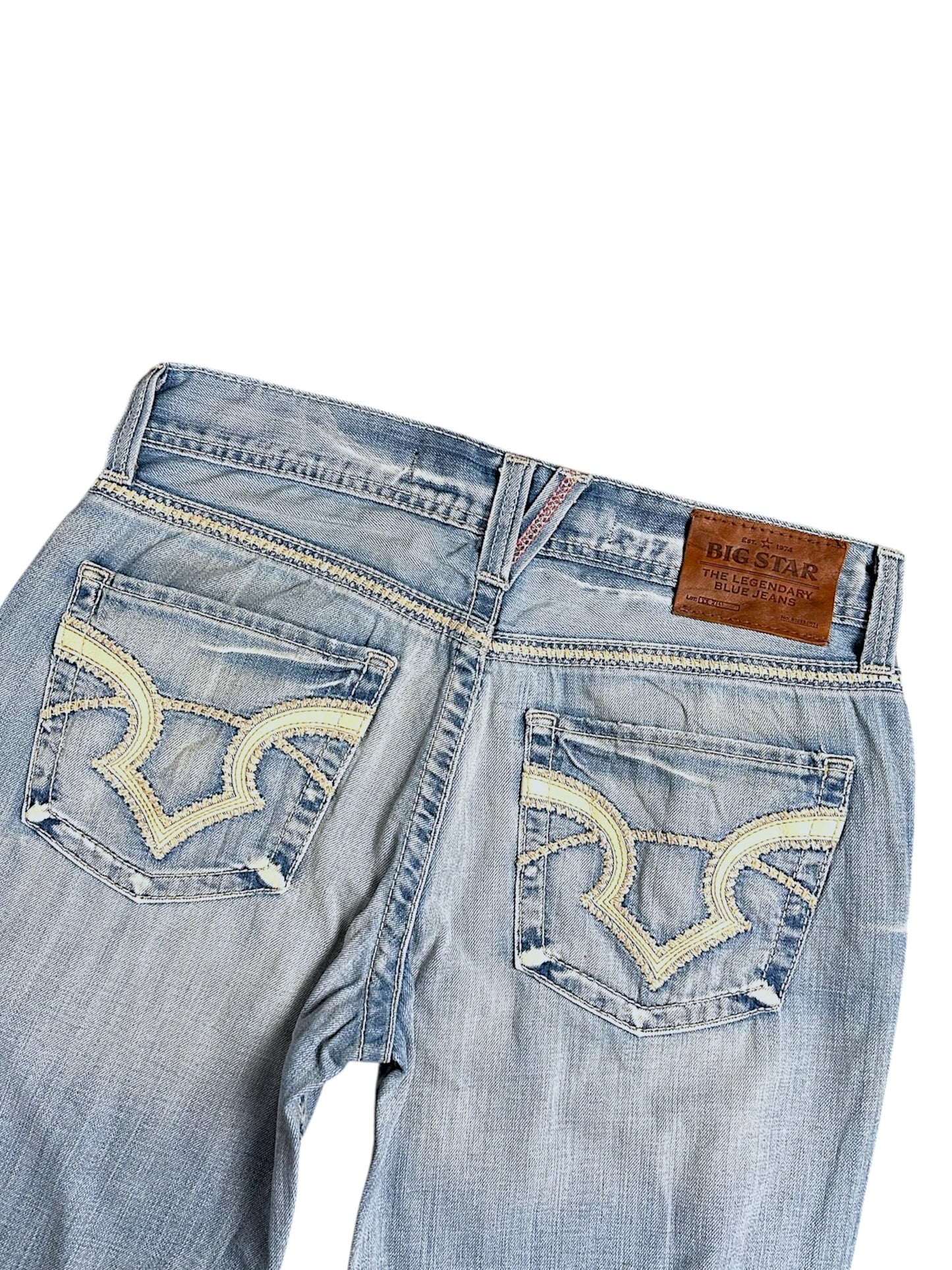 Vintage y2k Big Star Flared Jeans (L)