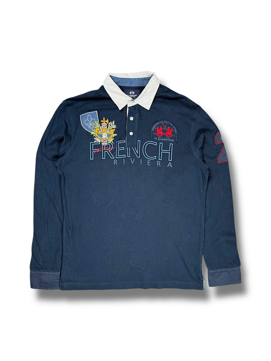 Vintage La Martina Langarm Polo (L)