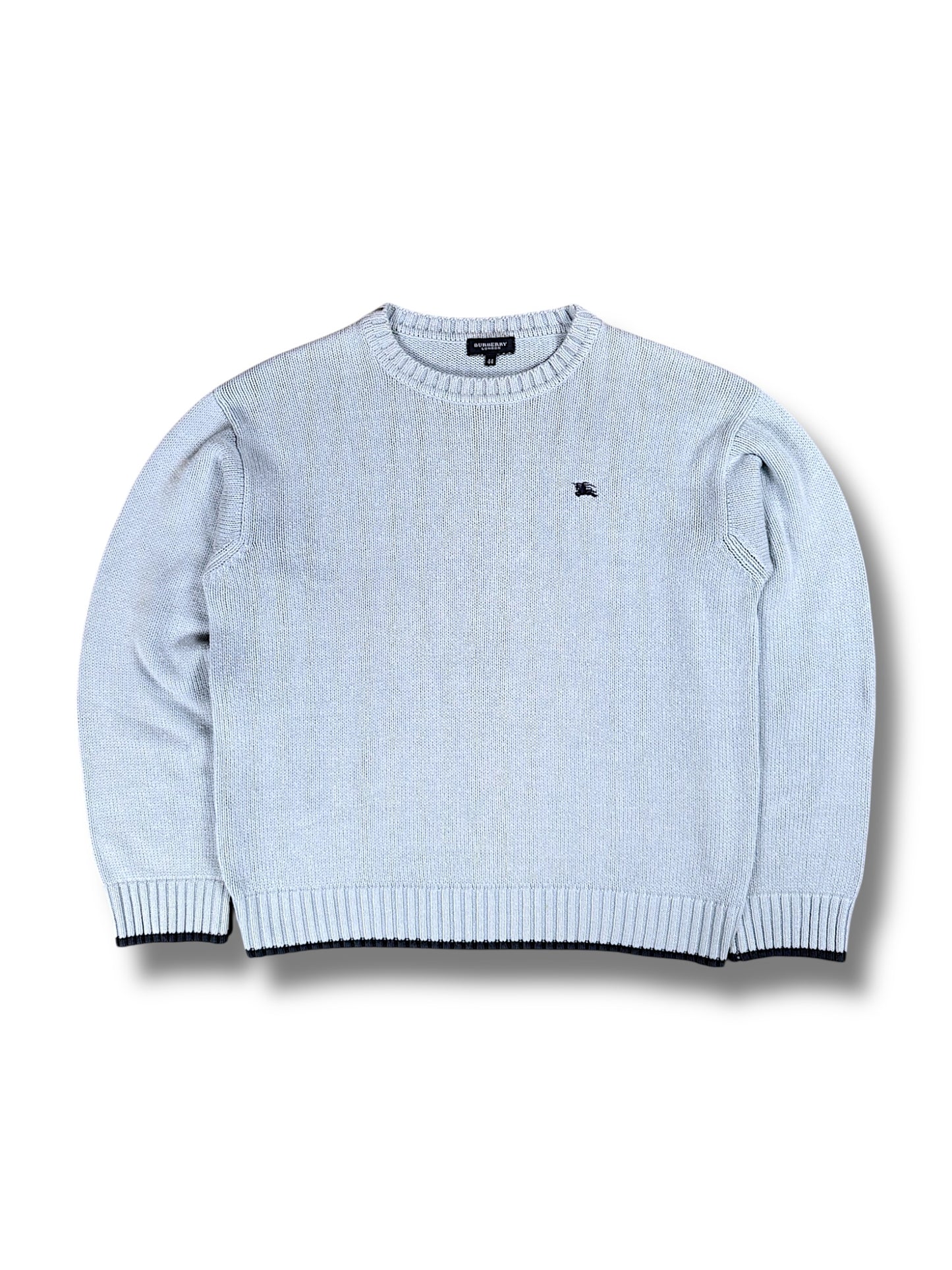 Vintage Burberry uldtrøje til kvinder (M)