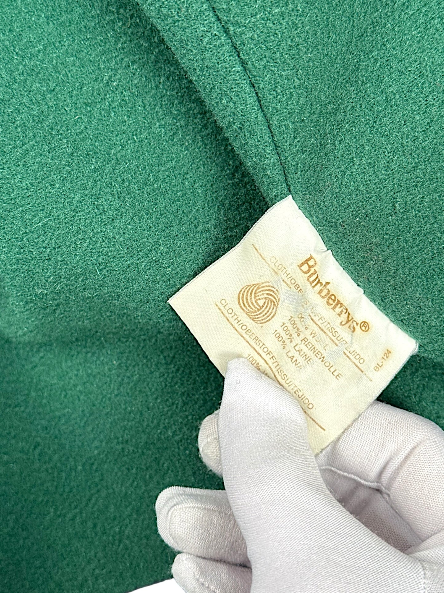 Vintage Burberry Übergangsjacke mit Kragen (M)