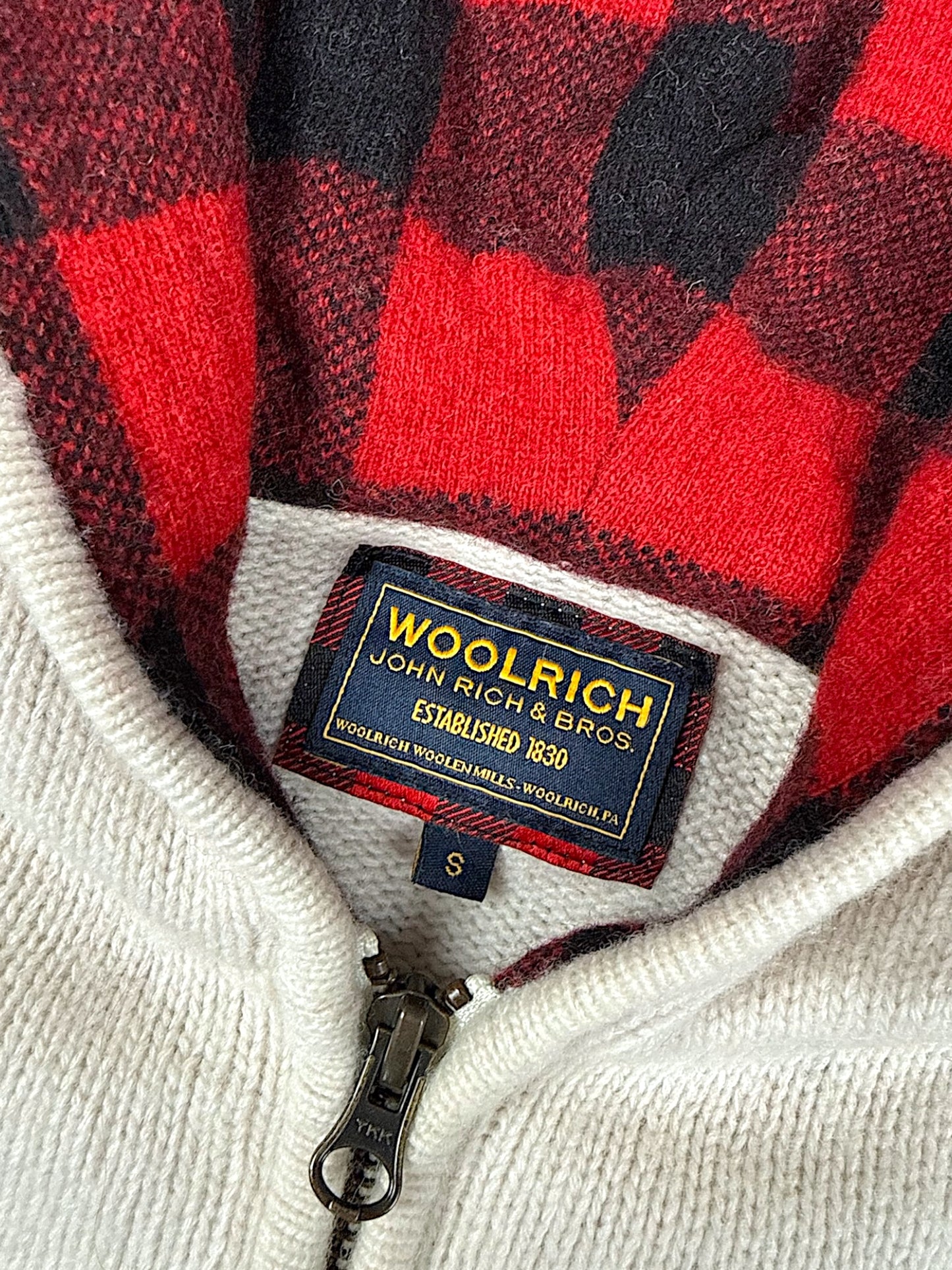 Vintage Woolrich Zip-Pullover Damen (S)
