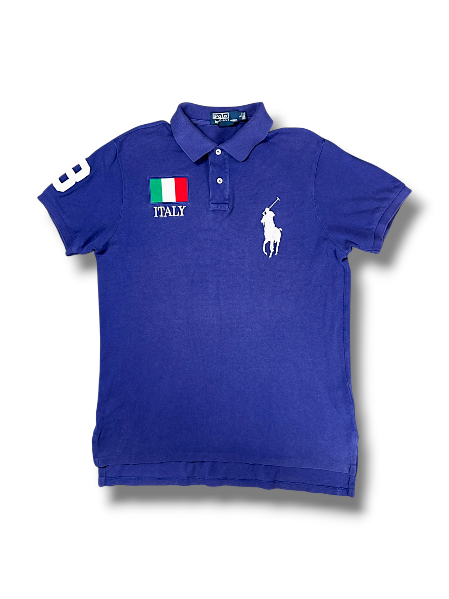 Vintage Ralph Lauren Y2K „Italy“ Polo (L)