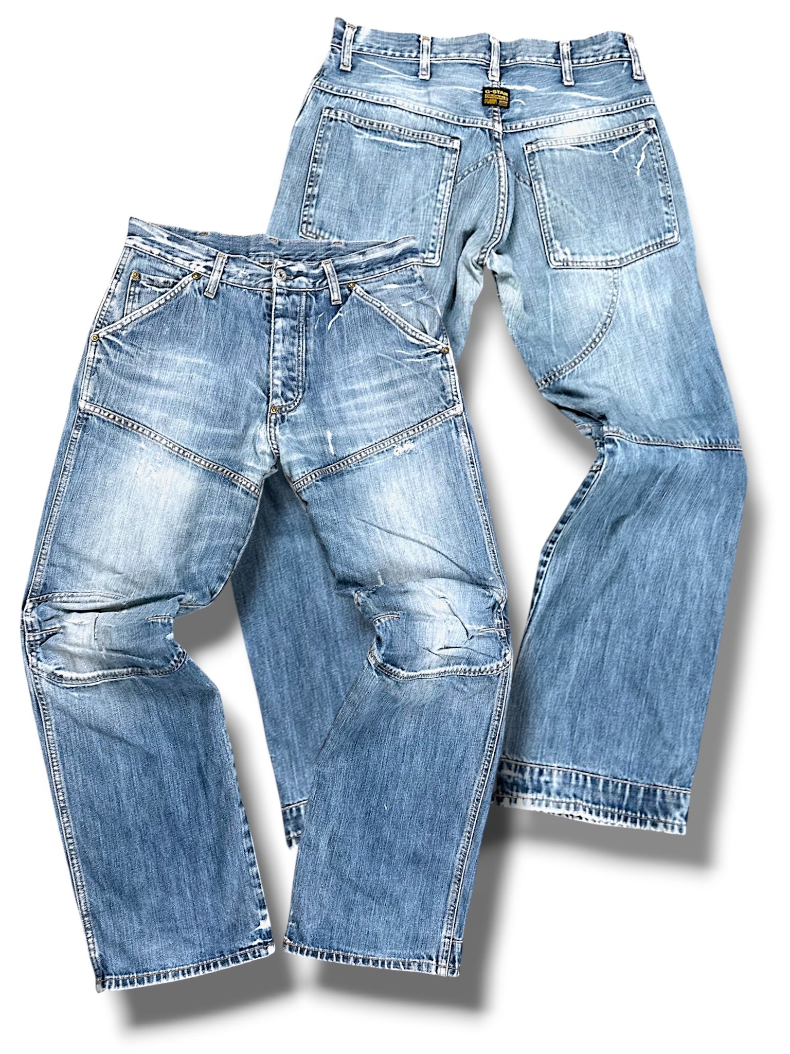 Vintage G-Star Y2K Baggy Damenjeans (S)