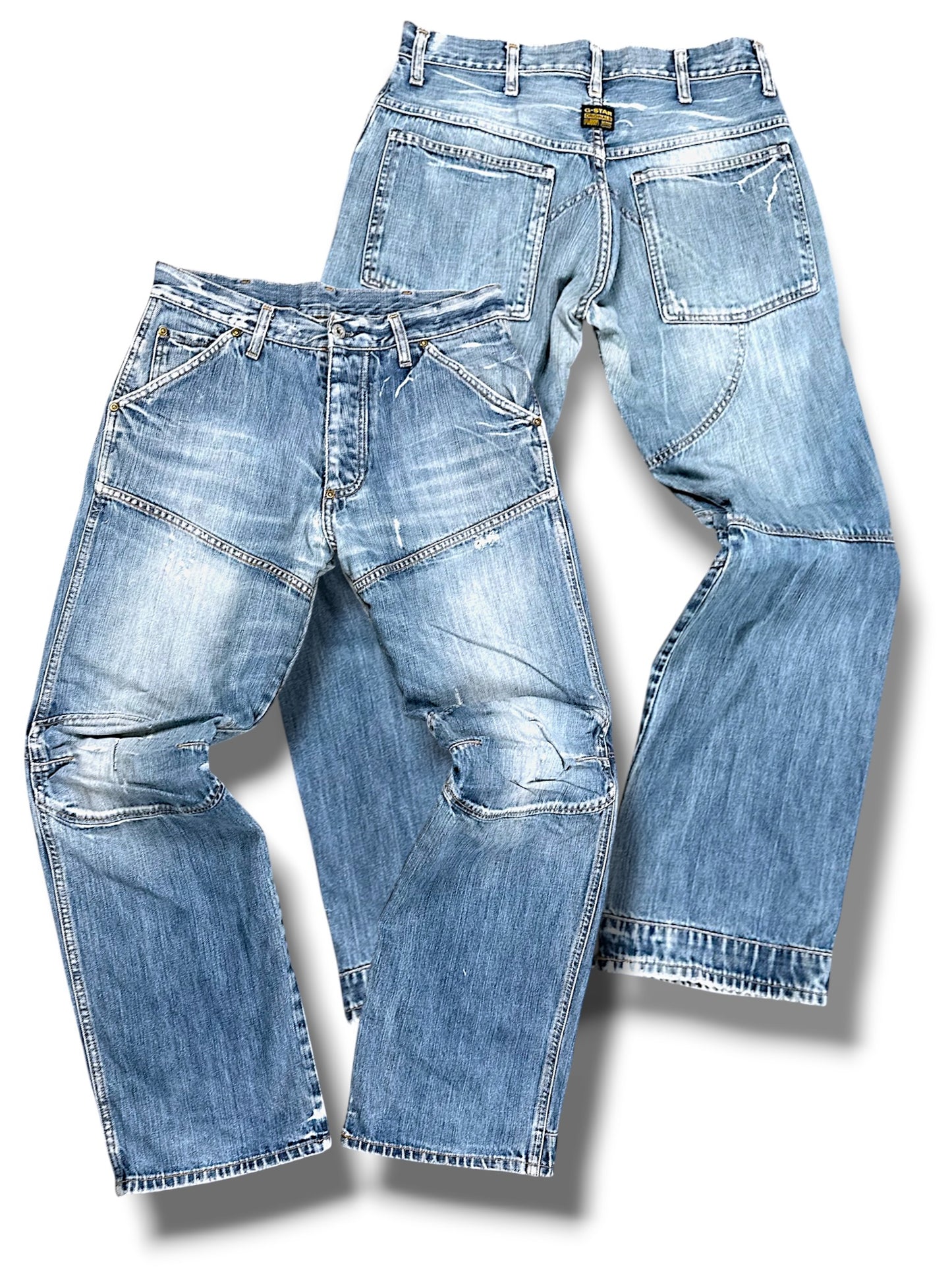 Vintage G-Star Y2K Baggy Damenjeans (S)