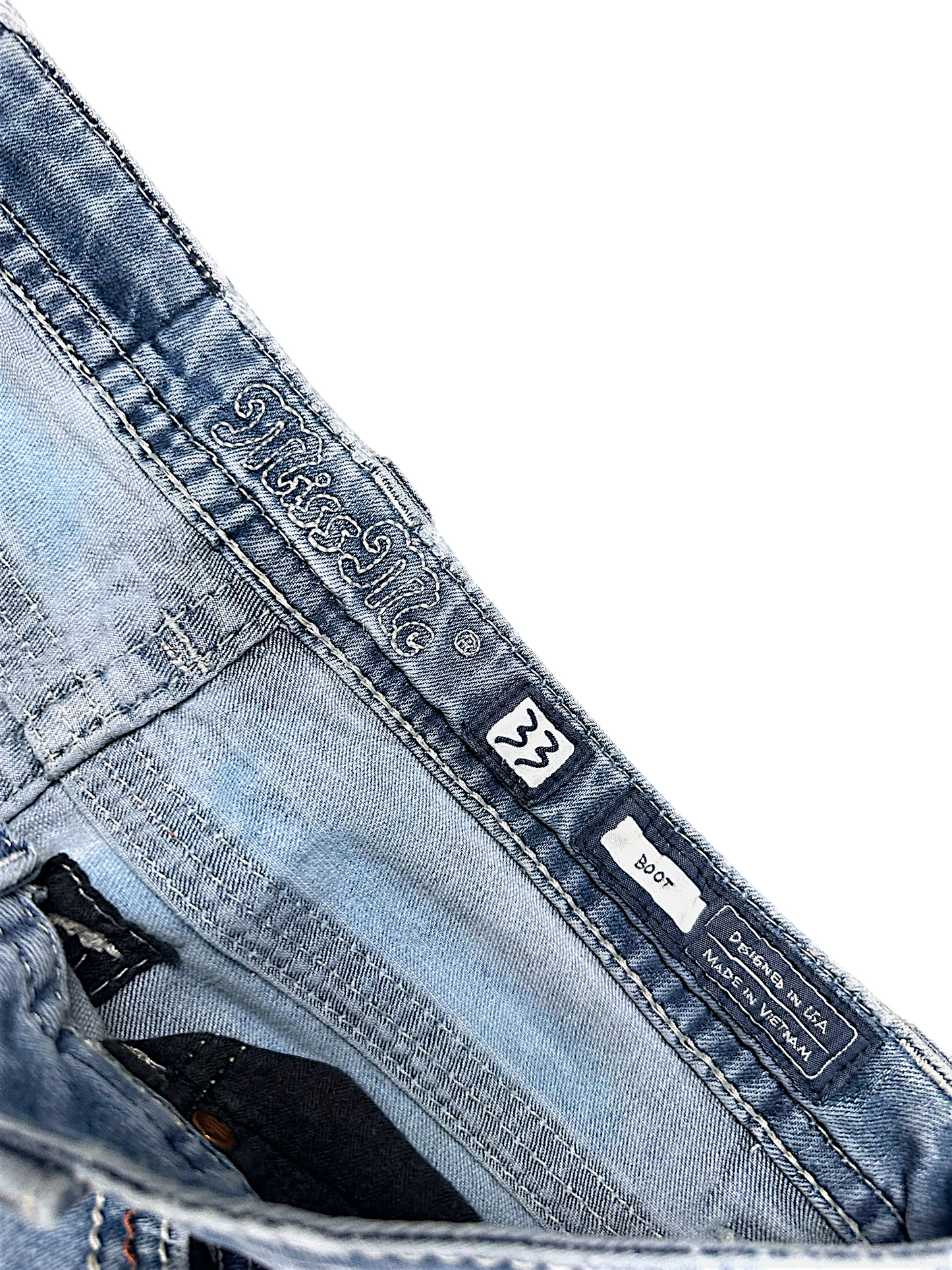 Vintage Miss Me Y2K Bootcut / Flared Damenjeans „Boot“ (XL)