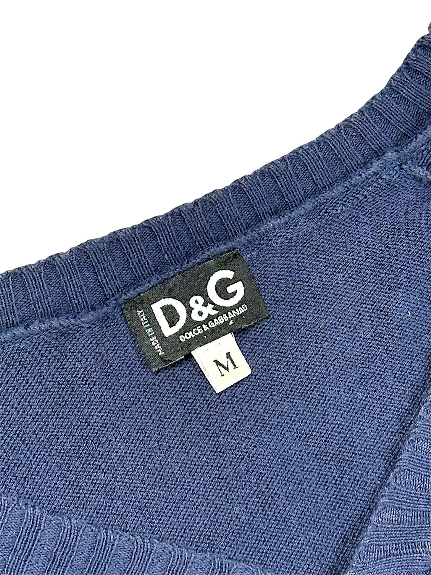 Vintage Dolce & Gabbana Y2K Strickpullover (M)