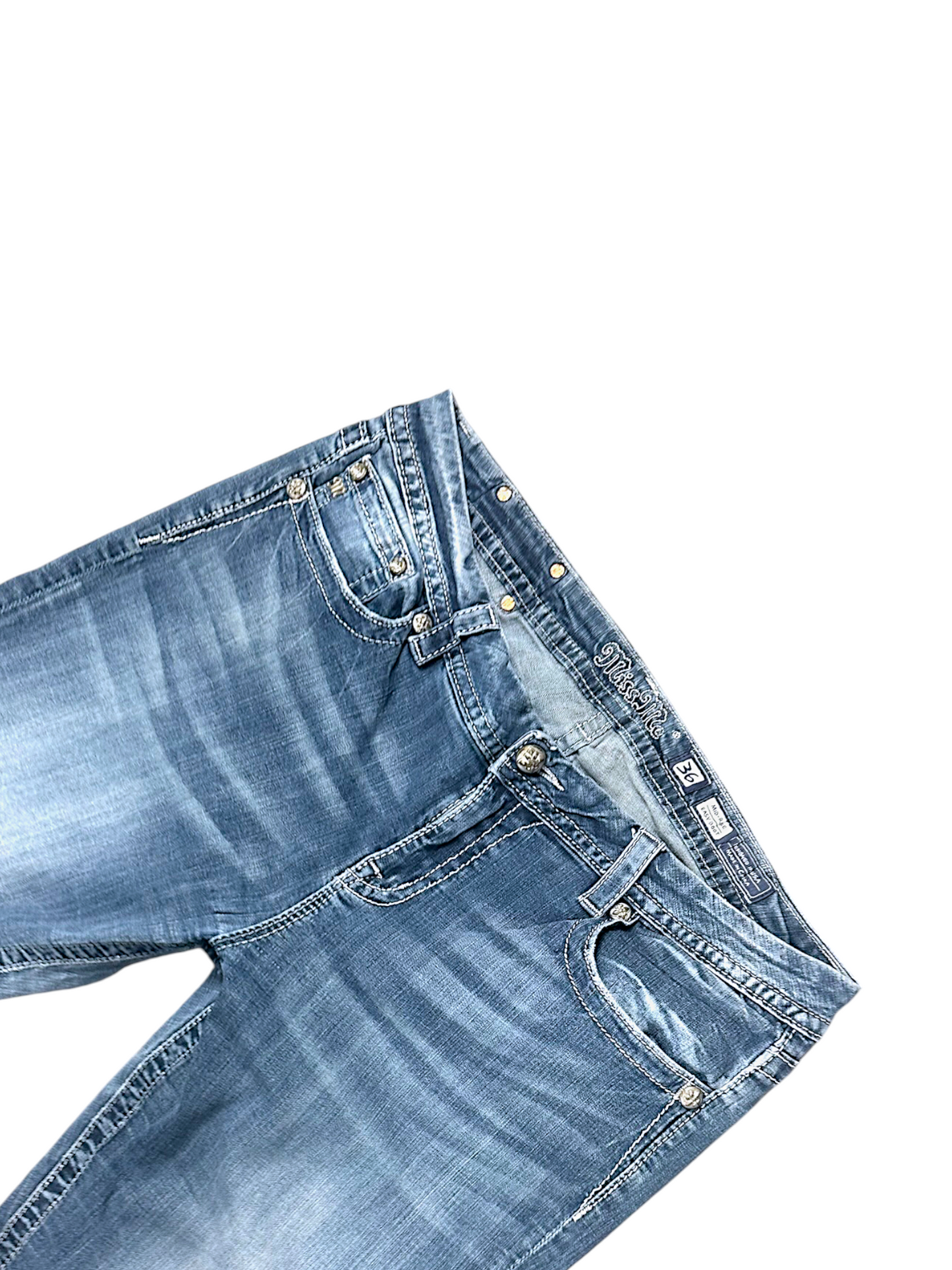 Vintage Miss Me Y2K Bootcut / Flared Damenjeans (M)