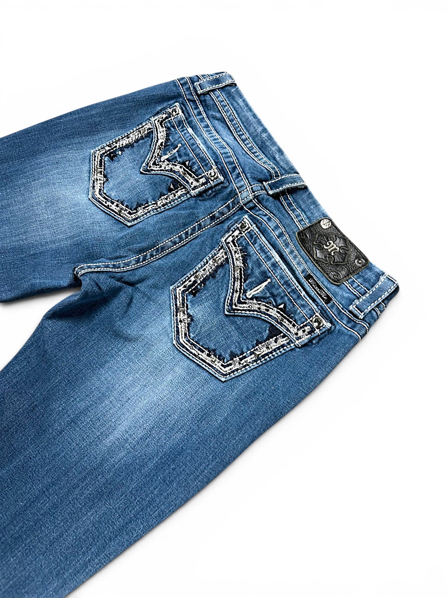 Vintage Miss Me Y2K Bootcut / Flared Damenjeans (XL)
