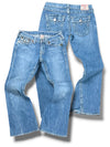 Vintage True Religion Y2K Bootcut/Flared Damenjeans (S)
