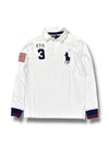 Vintage Ralph Lauren Y2K Pullover mit Kragen (S)