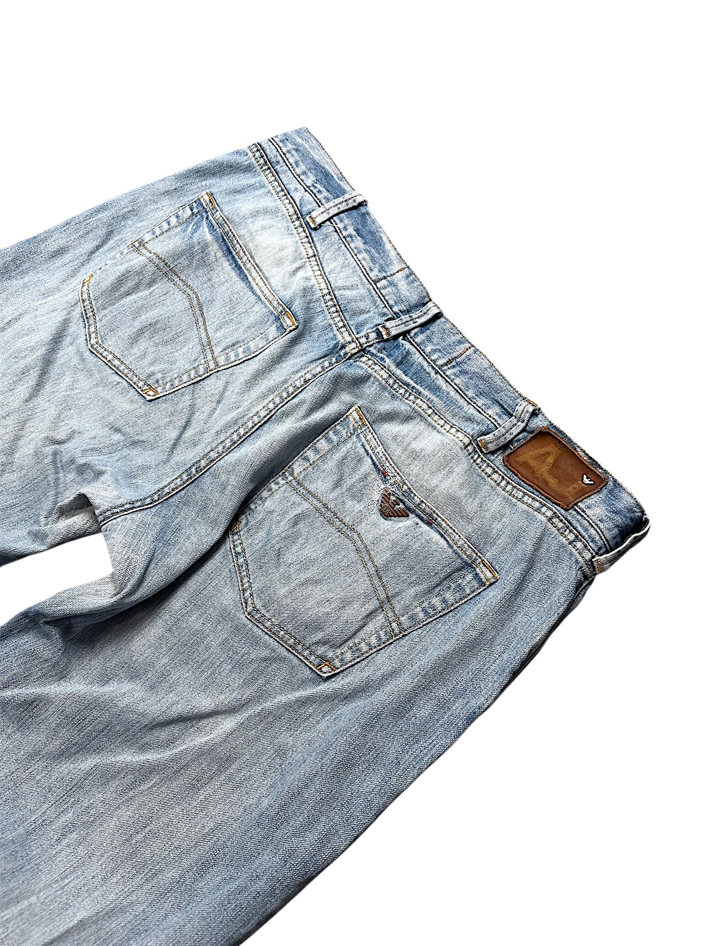 Vintage Armani Y2K Baggy Jeans (M)