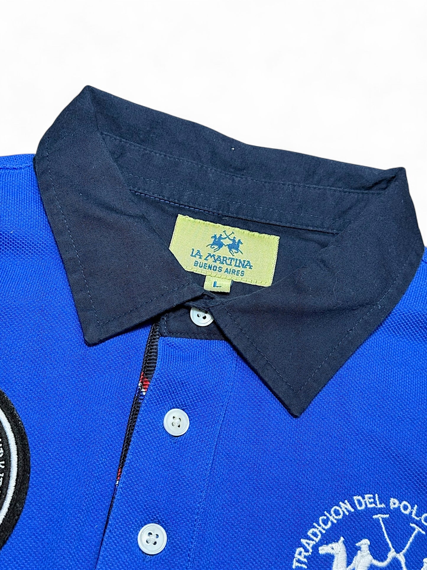Vintage La Martina Langarm Polo (L)