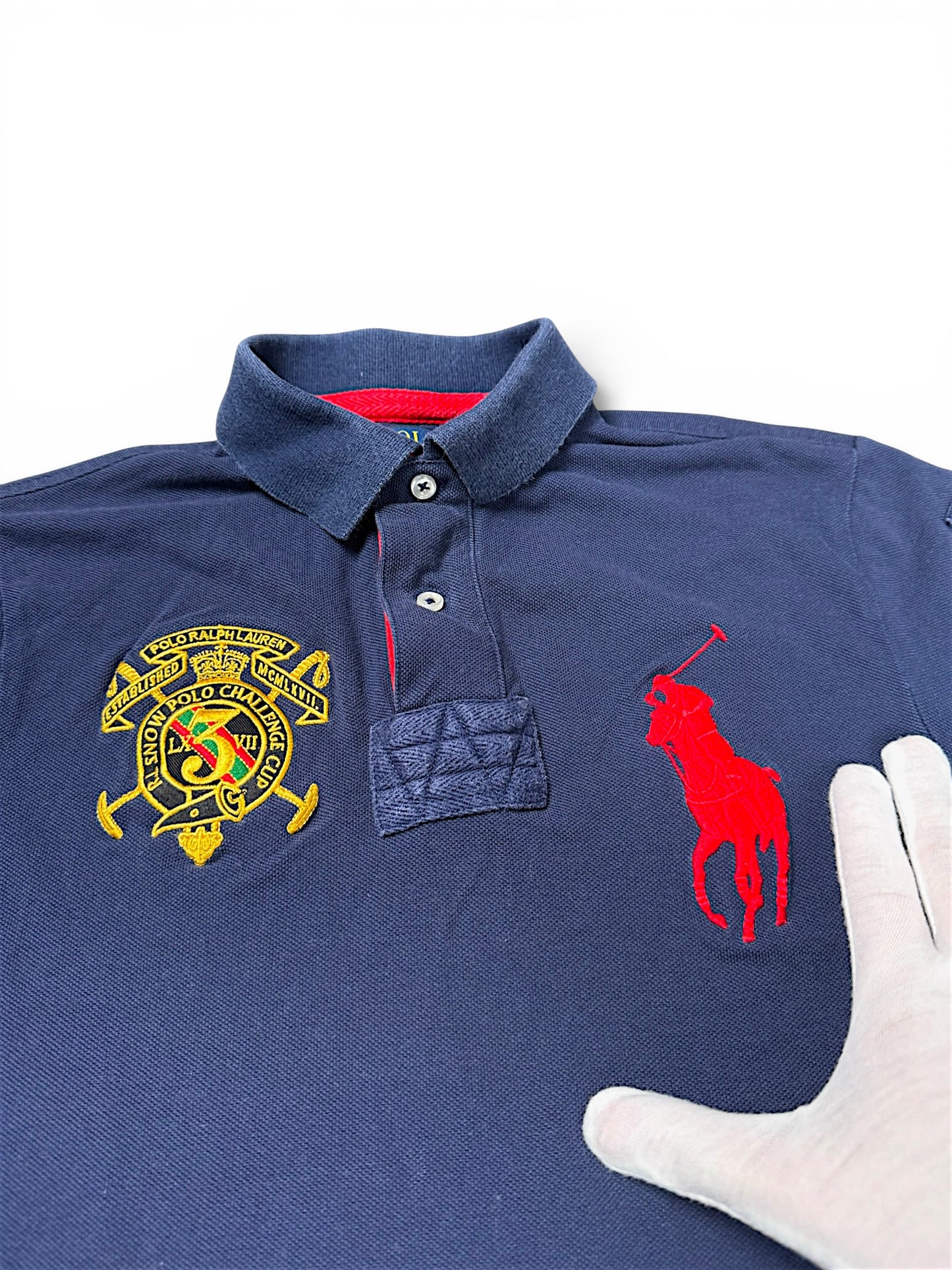 Vintage Ralph Lauren Y2K „Big Pony“ Polo (S)