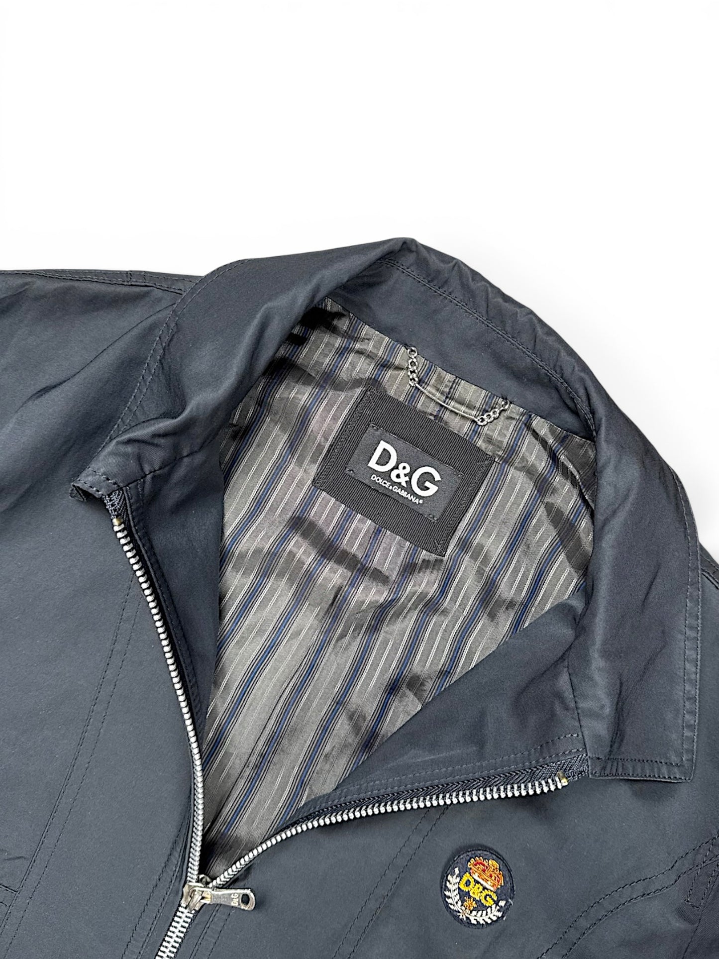 Vintage Dolce & Gabbana Y2K Harrington Jacke (L)