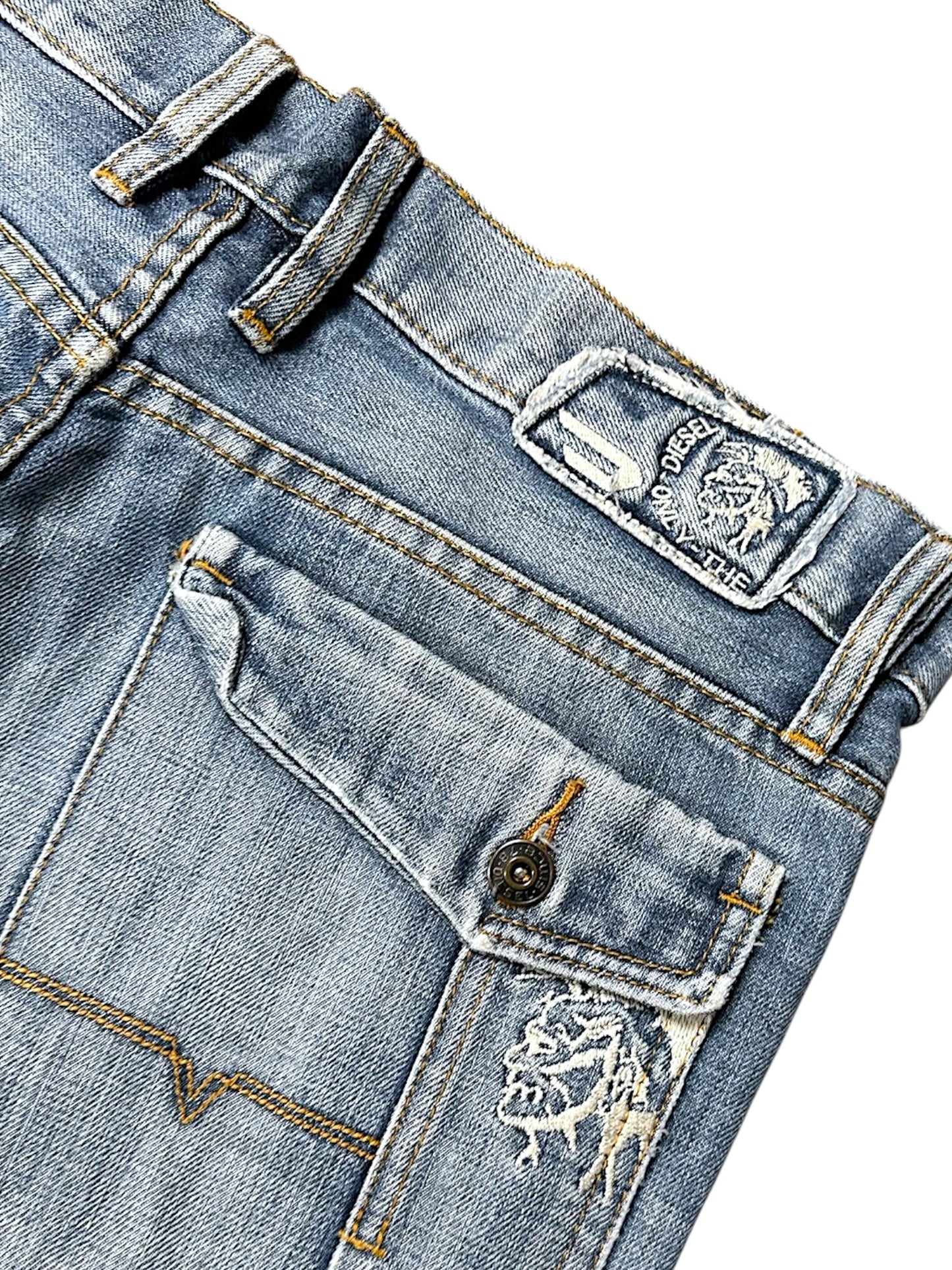 Vintage Diesel Y2K Straight Leg Jeans (L)