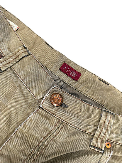 Vintage Armani Straight Leg Jeans (L)