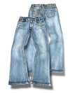 Vintage Y2K lavtaljede bootcut / svajer damejeans (M)