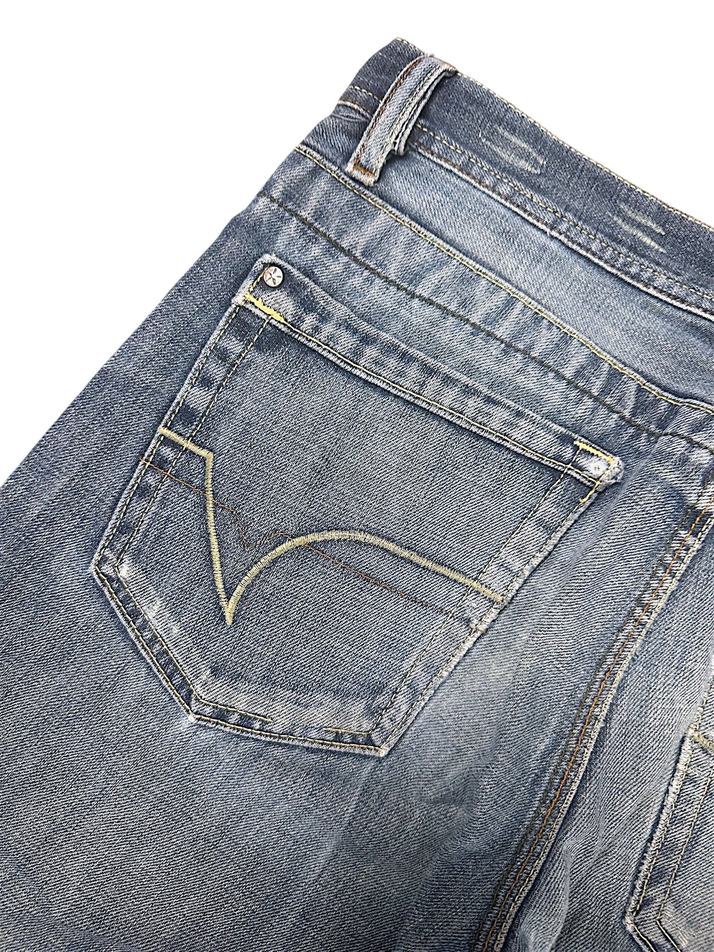 Vintage Diesel Y2K Flared Jeans (M)