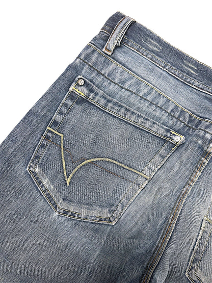 Vintage Diesel Y2K Flared Jeans (M)