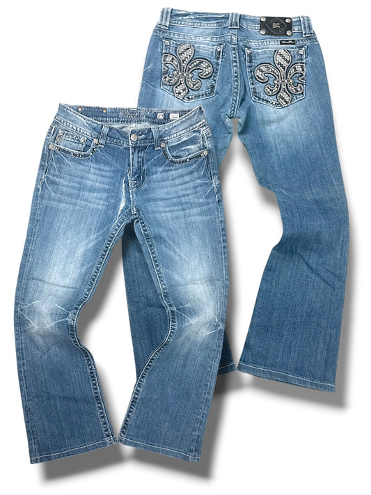 Vintage Miss Me Y2K Bootcut / Flared Damenjeans (S)
