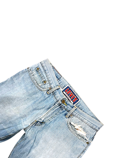 Vintage Levi’s Flared Jeans „LOW BOOT CUT 527“ (S)