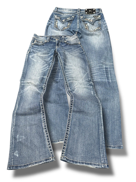Vintage Misse Me y2k Bootcut Damenjeans (M)