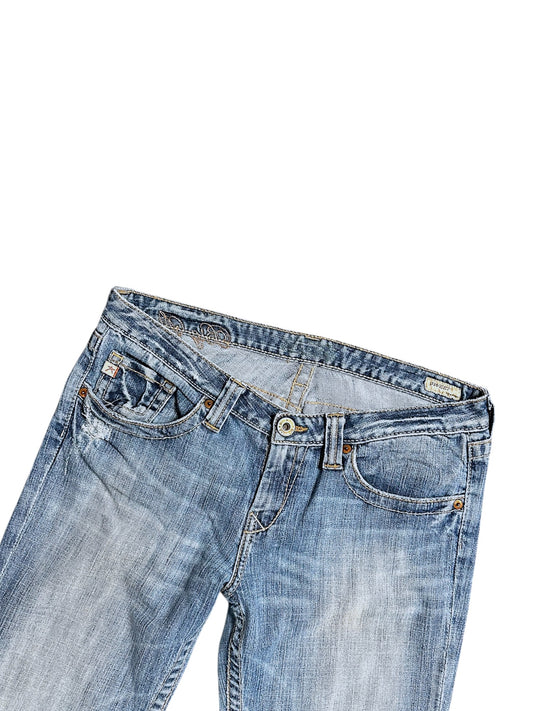 Vintage Y2K Low Waist Bootcut / Flared Damenjeans (M)