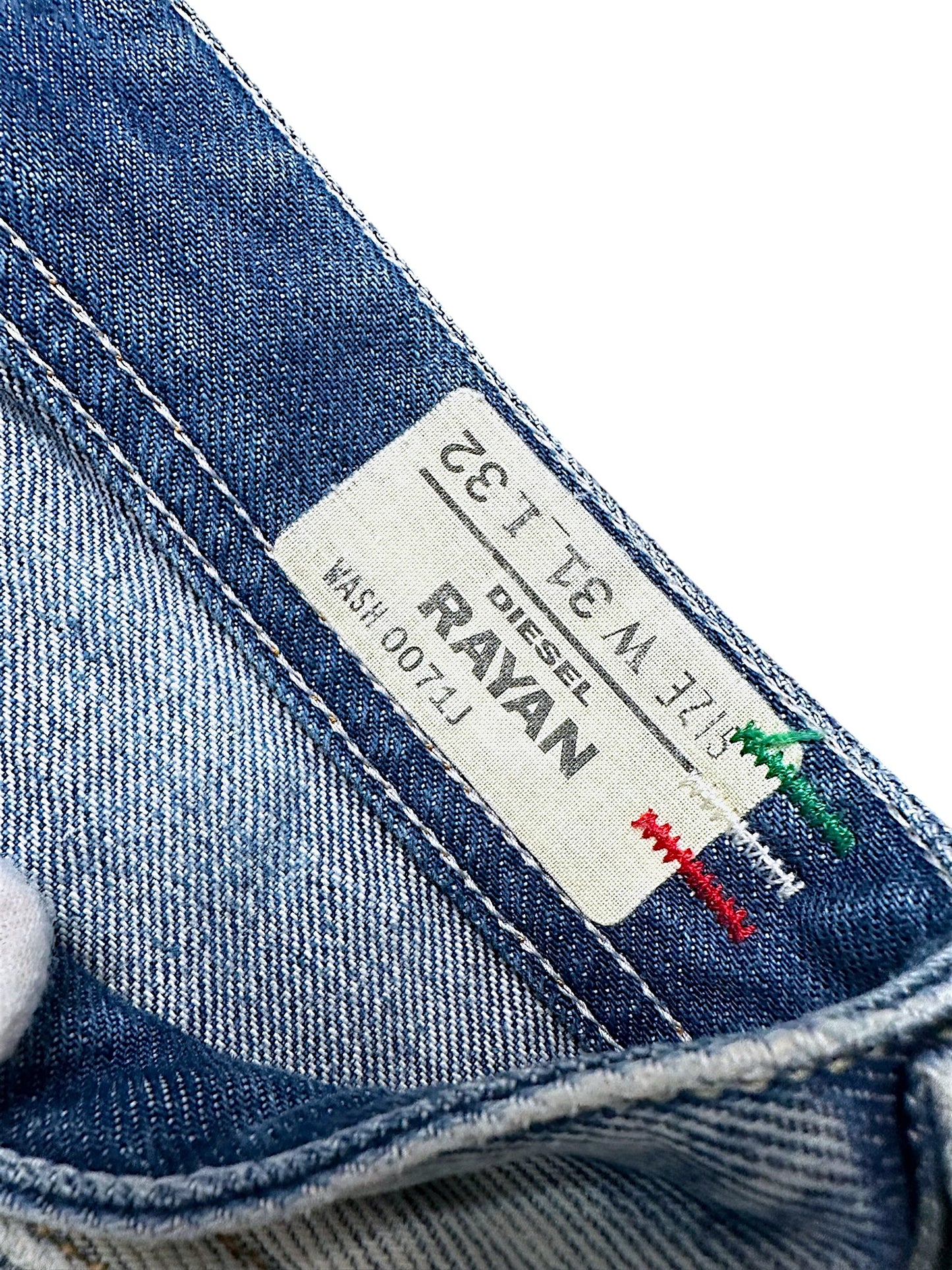 Vintage Diesel Y2K Straight Leg Jeans „Rayan“ (L)
