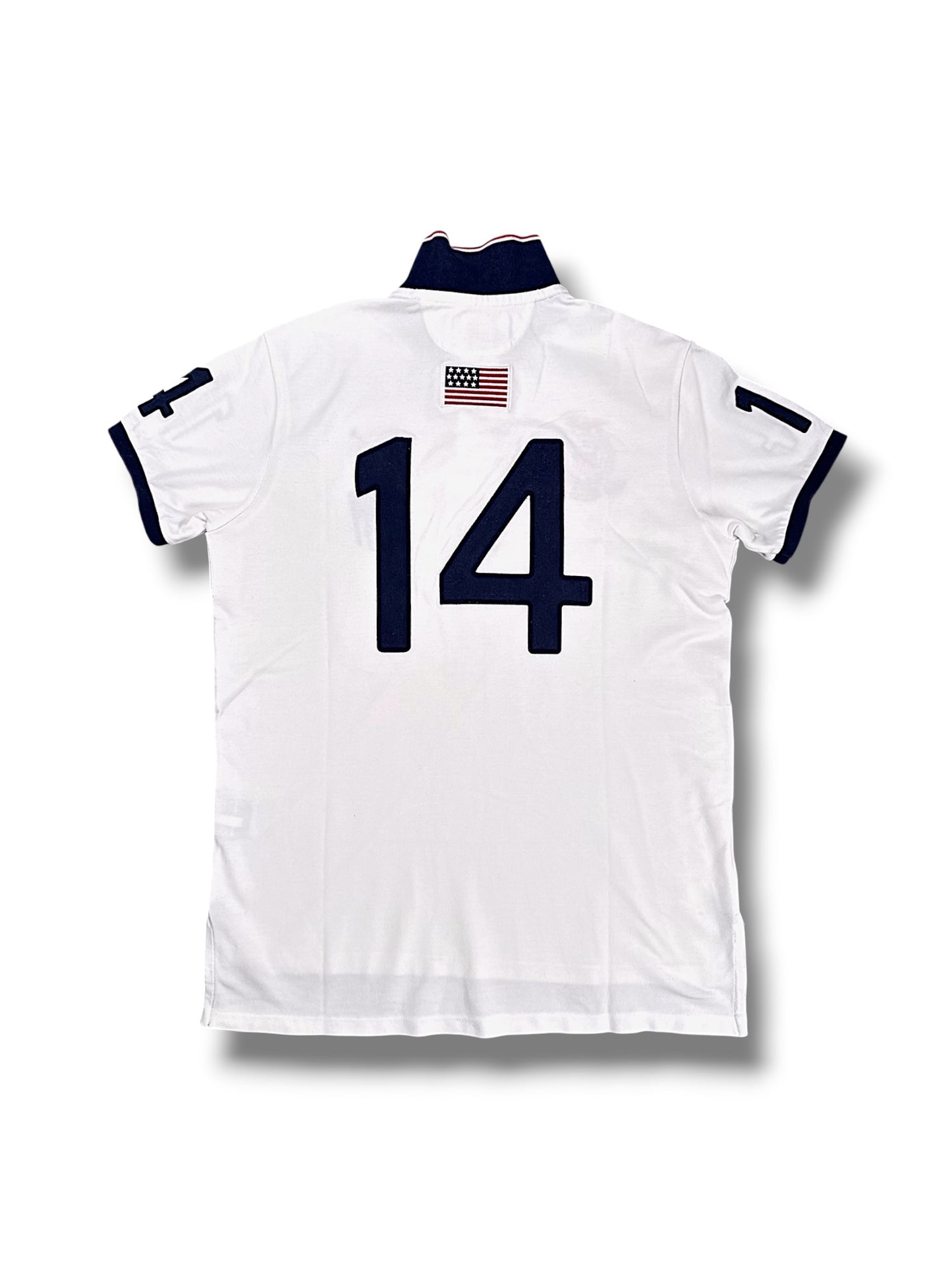 Vintage Ralph Lauren Y2K „USA“ Polo (L)