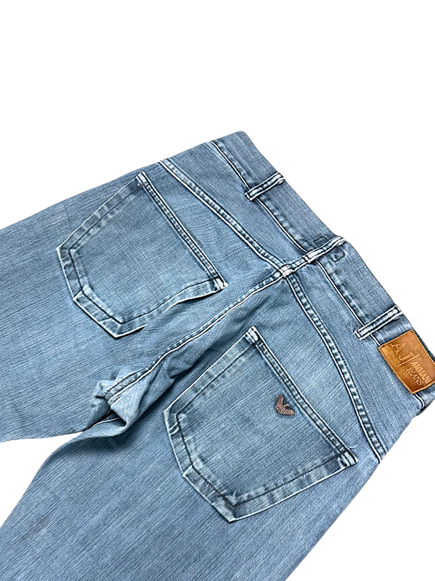 Vintage Armani Flared Jeans (L)