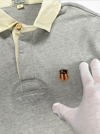 Vintage Ralph Lauren Langarmpolo (L)
