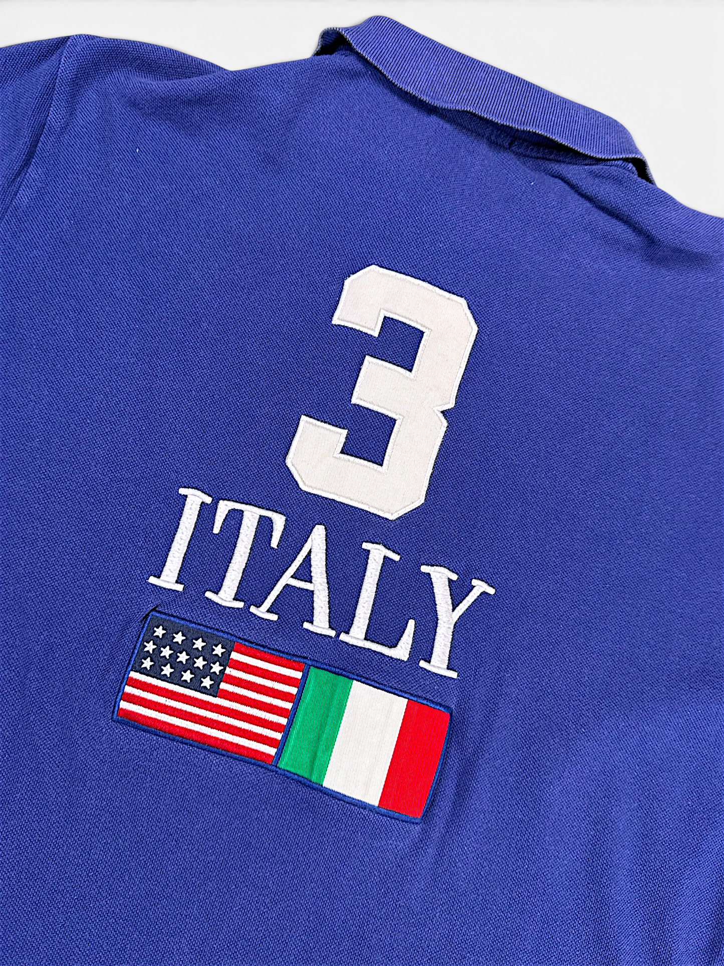 Vintage Ralph Lauren Y2K „Italy“ Polo (L)