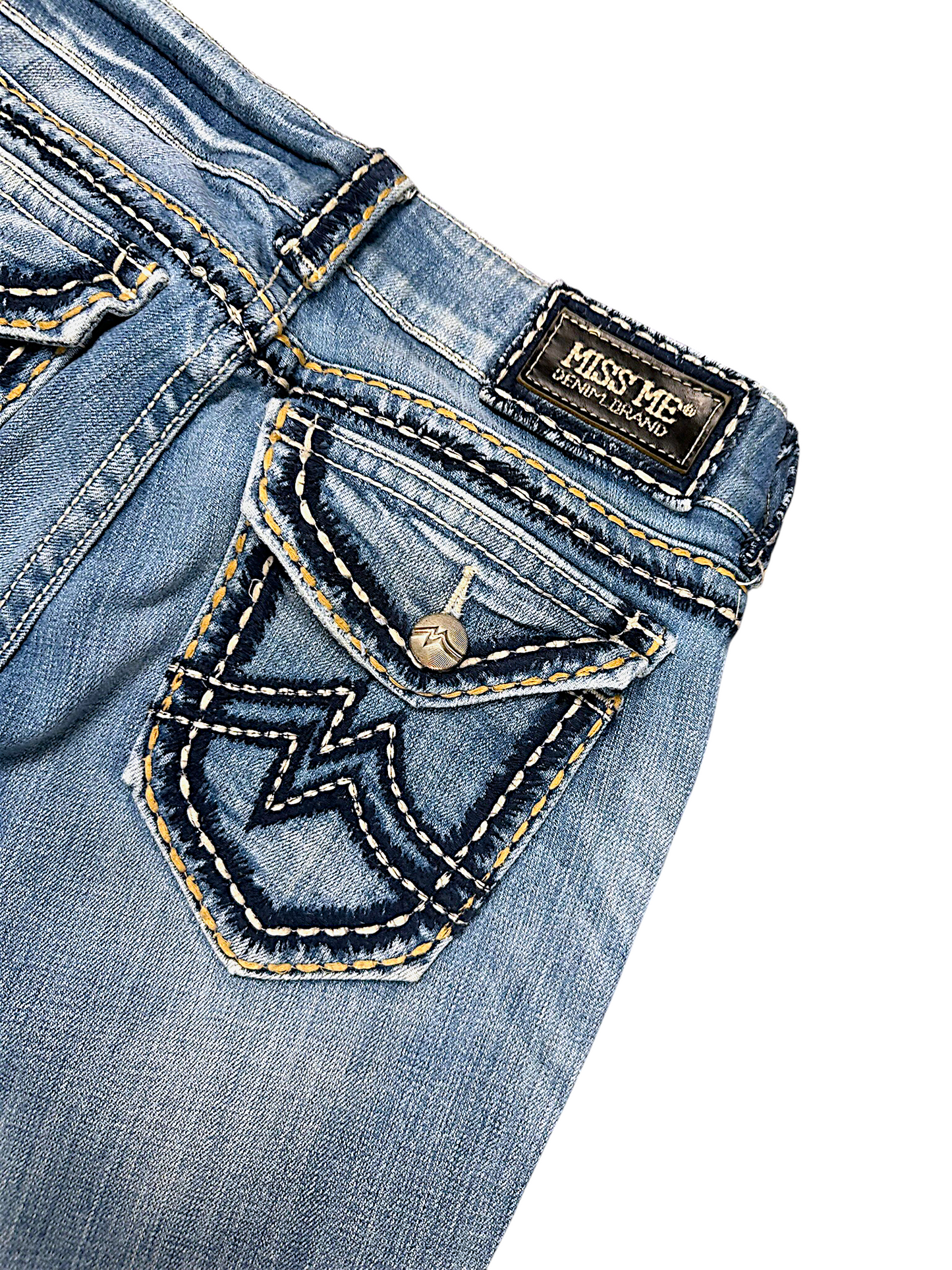 Vintage Miss Me Y2K Bootcut / Flared Damenjeans (M)