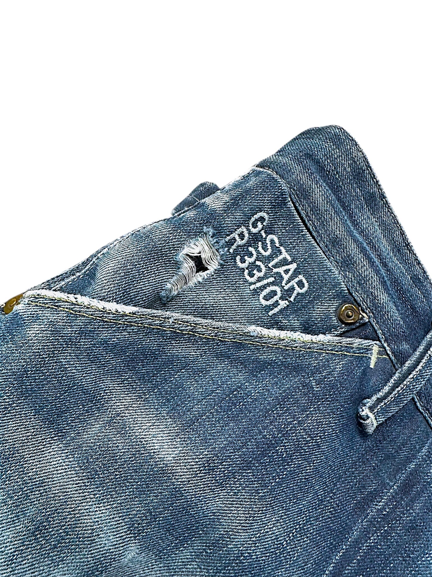 Vintage G-Star Y2K Flared Jeans (M)