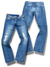 Vintage Diesel Y2K Low Waist Bootcut / Flared Damenjeans (M)