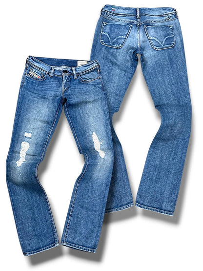 Vintage Diesel Y2K Low Waist Bootcut / Flared Damenjeans (M)