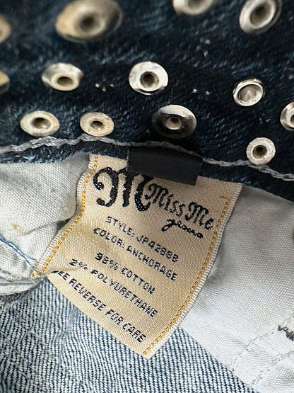 Vintage Miss Me Y2K Low Waist Bootcut / Flared Damenjeans (M)