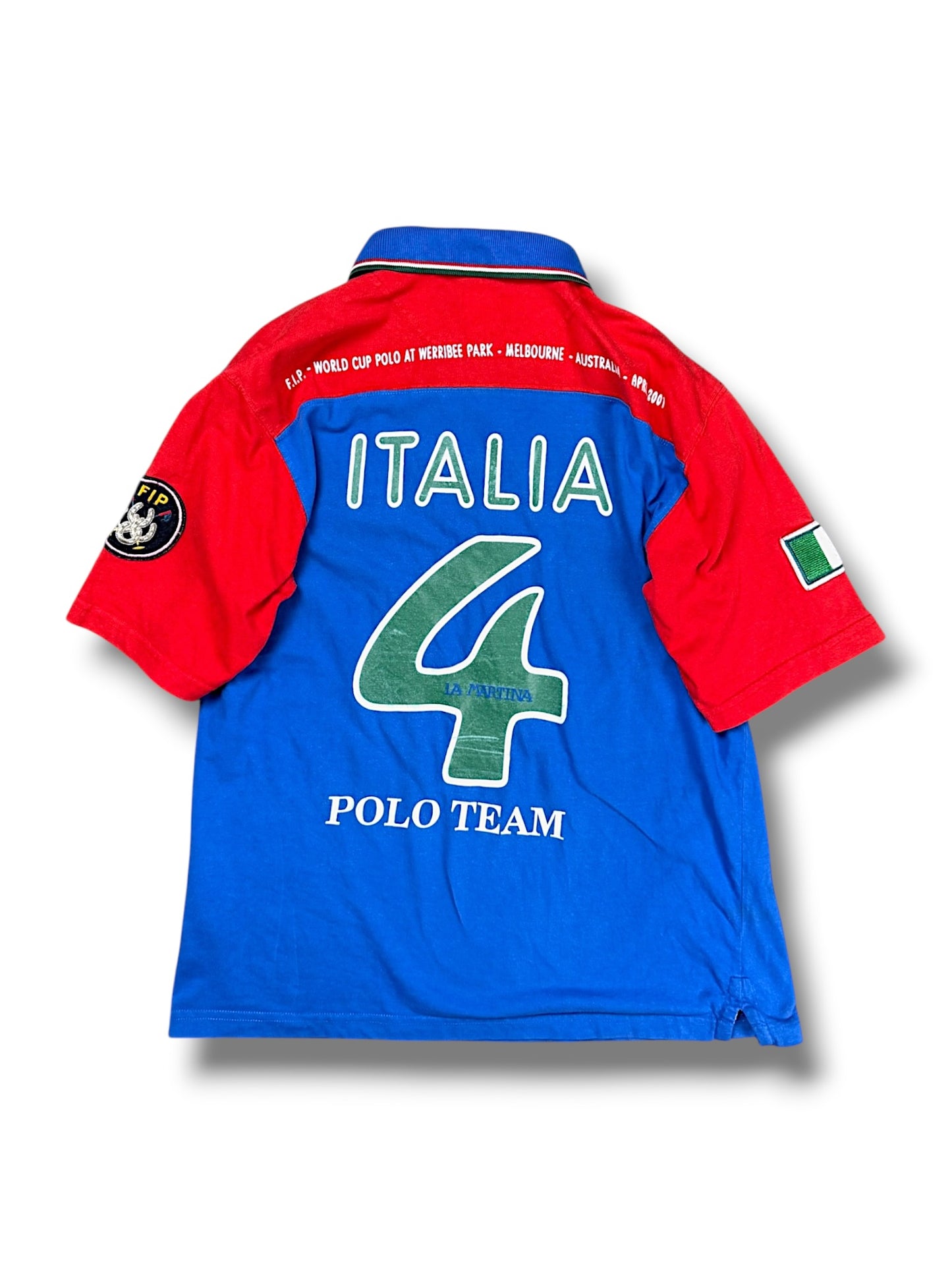 Vintage La Martina Y2K „Italia“ Polo (M)