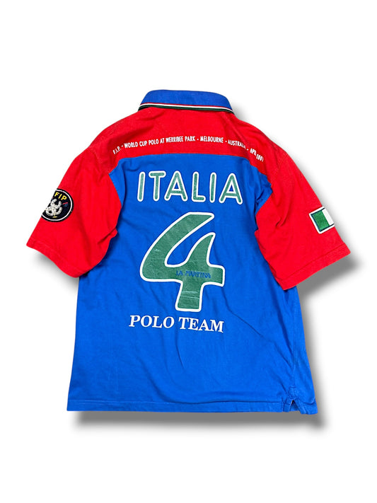 Vintage La Martina Y2K „Italia“ Polo (M)