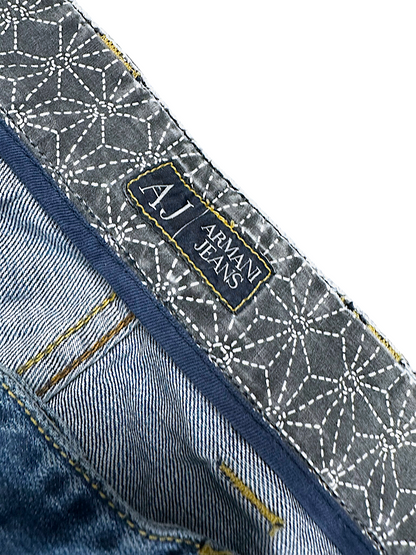 Vintage Armani Y2K Straight Leg Jeans (M)