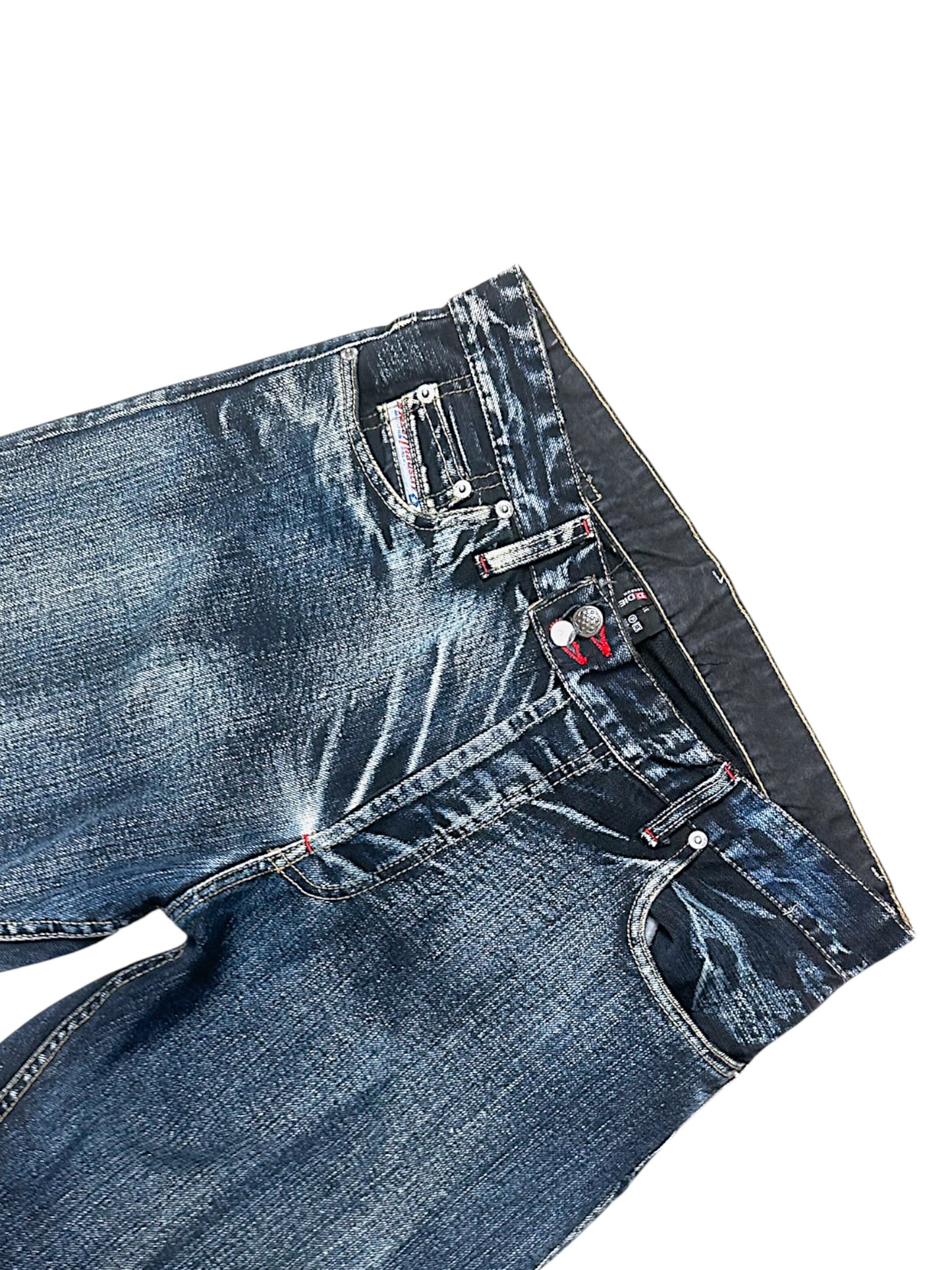 Vintage Diesel Y2K Baggy Jeans (M)