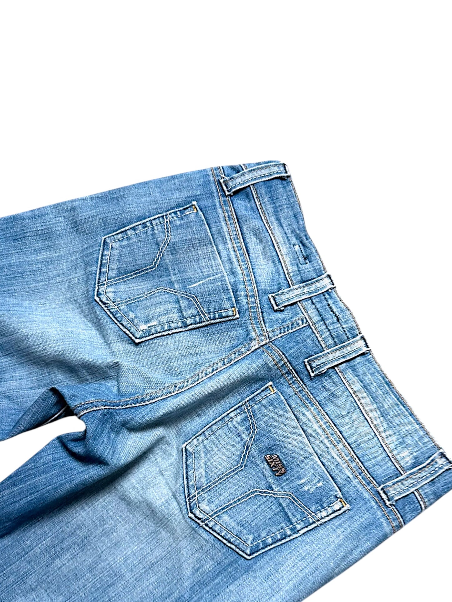Vintage Miss Sixty Y2K Low Waist Bootcut Damenjeans (M)